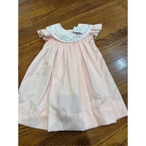 NWT The Proper Peony Paloma Pink Shadow Dress 3T